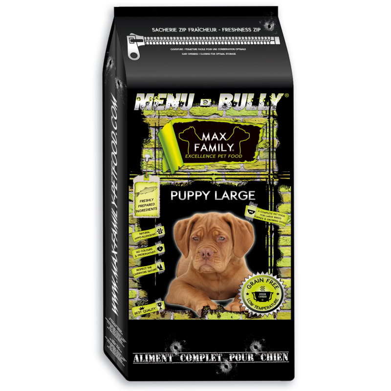 Menu BULLY Puppy Large - MAX Family 12kg